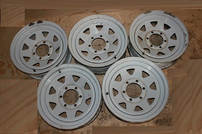 JUEGO DE LLANTAS DE ACERO ANGELS 6x16 JUEGO DE LLANTAS DE ACERO ANGELS 6x16