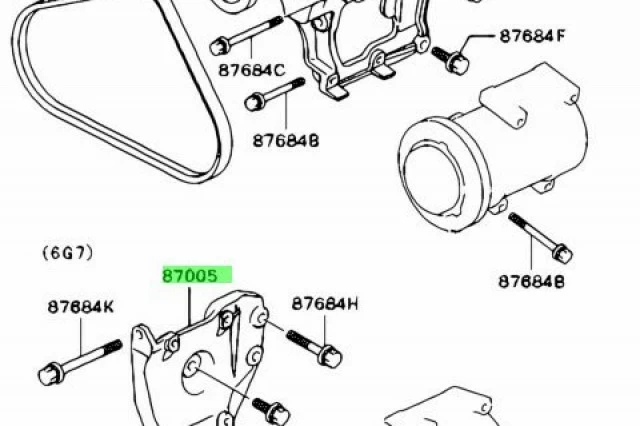 SOPORTE COMPRESOR DE AIRE ACONDICIONADO