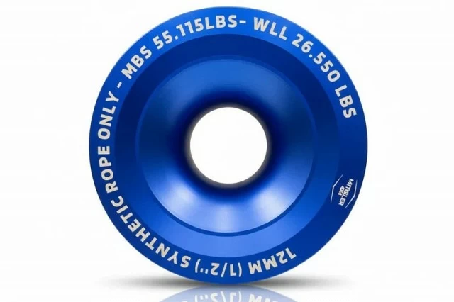 Anillo Azul 120mm de Rescate para Cuerda Sint�tica