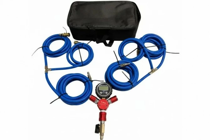 Man�metro Digital de 4 V�as para Control de Neum�ticos