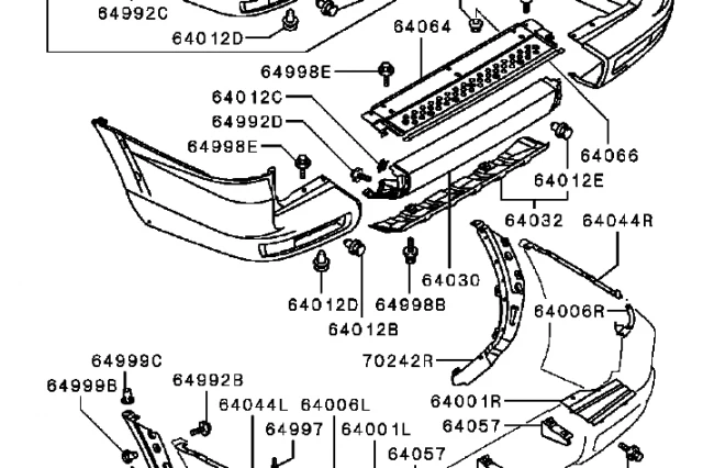 PUNTERA TRASERA IZQUIERDA GLX A�O 2000/2003 (NO ORIGINAL)