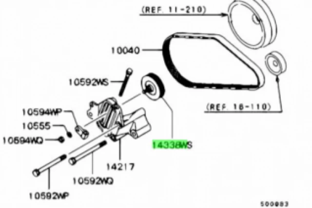 TENSOR DE LA CORREA DEL ALTERNADOR