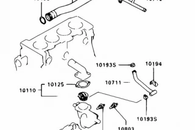 TUBO DE ENTRADA DE LA BOMBA DE AGUA