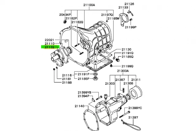 RETENEDOR DEL COJINETE DE LA TRANSMISION
