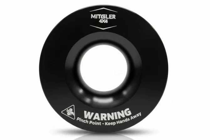 Anillo Negro 100mm de Rescate para Cuerda Sint�tica