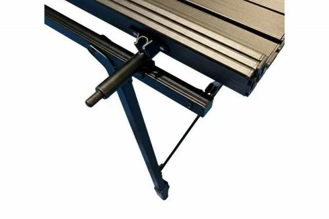 Mesa Plegable de Aluminio 120x70cm - Altura Ajustable