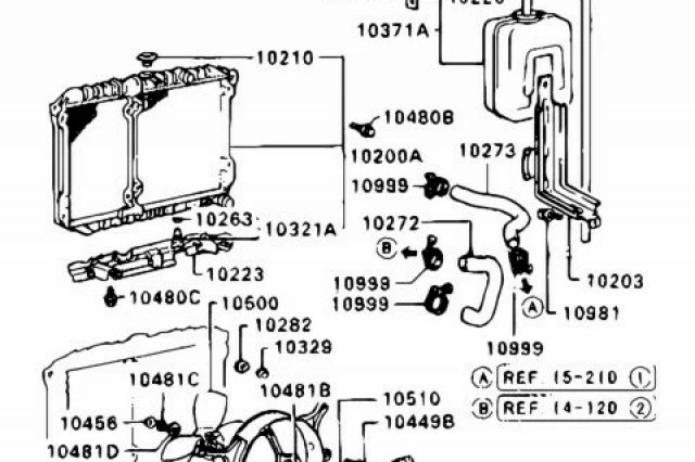 CUBIERTA DEL VENTILADOR DE REFRIGERACION PARA SPACE WAGON