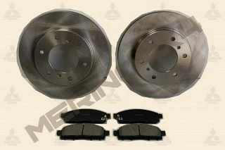 KIT DISCOS Y PASTILLAS DE FRENO DELANTERAS (294MM)