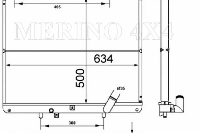 RADIADOR L200 2 GENERACION